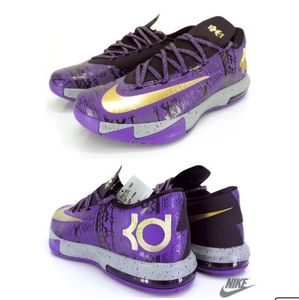 kevin durant shoes black and gold